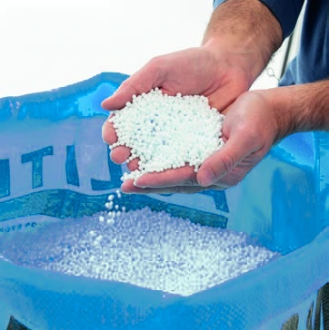 Billes de PSE récupérées dans un sac Edilteco